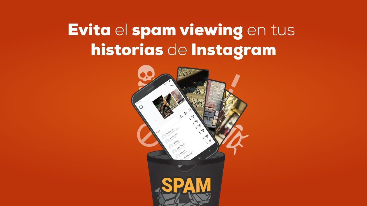 Evita el spam viewing en tus historias de Instagram