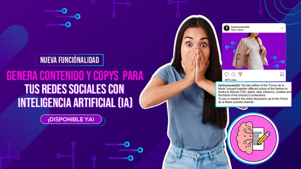 Genera contenido y copys para tus redes sociales con IA (Inteligencia artificial)