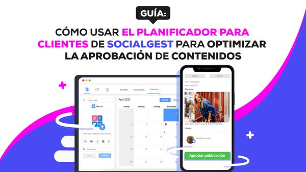 Guía: Usar el planificador de contenido para clientes de SocialGest