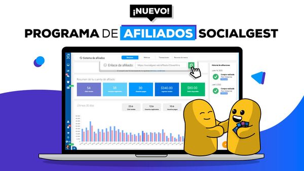 Forma parte del nuevo Programa de Afiliados SocialGest