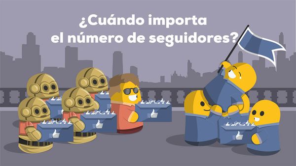 ¿Cuándo importa el número de seguidores?